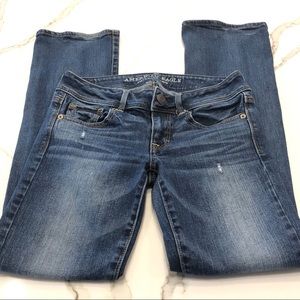 American Eagle Straight Jeans Sz 2 Short